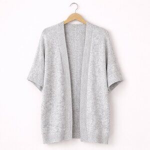 HARLOW | Light Grey Harper Cardigan Sweater – One Size Fits All